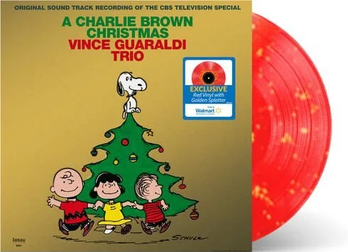 Vince Guaraldi - A Charlie Brown Christmas (Red & Golden Splatter Colored Vinyl) [Import] ((Vinyl))