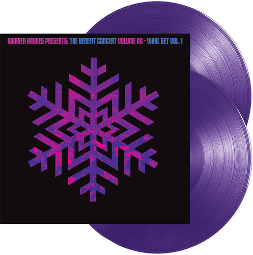 Warren Haynes - Warren Haynes Presents: The Benefit Concert Volume 20, Vinyl Vol. 1 (180 Gram Vinyl, Colored Vinyl, Purple) (2 Lp's) ((Vinyl))