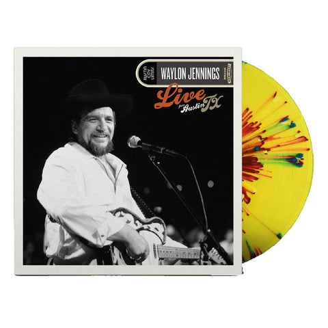 Waylon Jennings - Live From Austin, TX ‚Äò84 (RED/YELLOW SPLATTER VINYL) ((Vinyl))
