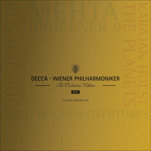 Wiener Philharmoniker - Wiener Philharmoniker Edition (Limited Edition) (6 Lp's) (Box Set) ((Vinyl))