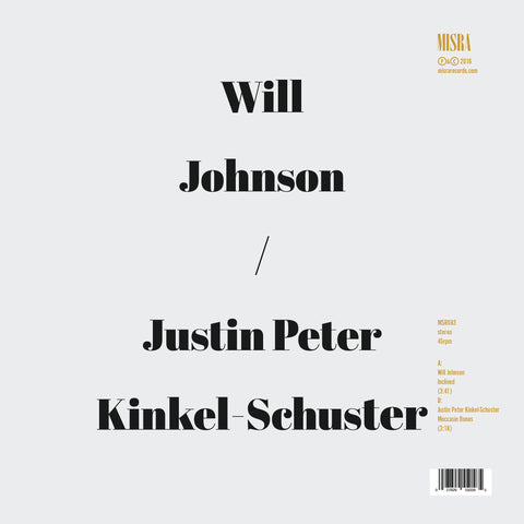 Will Johnson / Justin Kinkel-Schuster - Inclined / Moccasin Bones ((Vinyl))