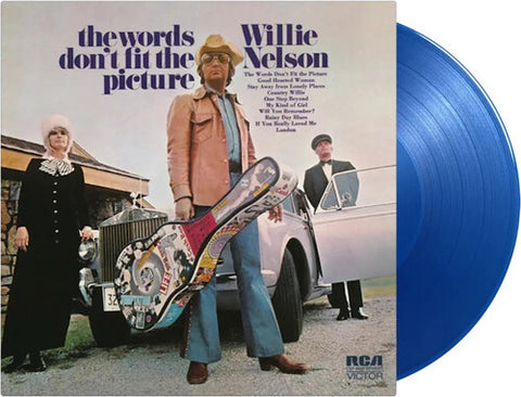 Willie Nelson - Words Don't Fit The Picture (Limited Edition, 180 Gram Translucent Blue Colored Vinyl) [Import] ((Vinyl))