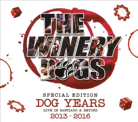 Winery Dogs - DOG YEARS LIVE IN SANTIAGO & BEYOND 2013-2016 ((Blu-Ray))