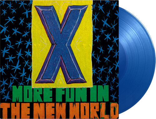 X. - More Fun In The New World (Limited Edition, 180 Gram Vinyl, Colored Vinyl, Blue) [Import] ((Vinyl))