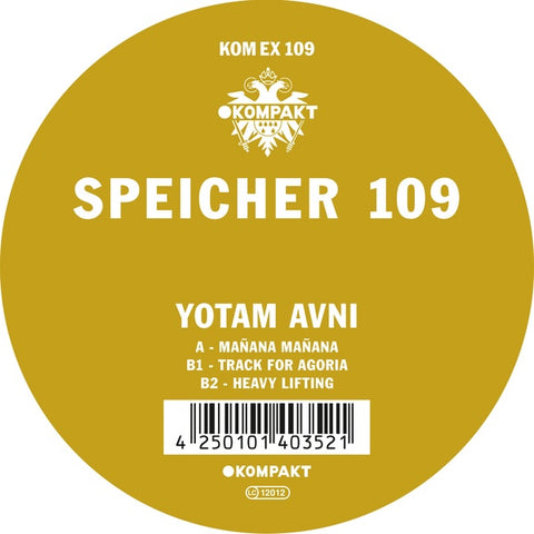 YOTAM AVNI - Speicher 109 ((Vinyl))