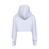 Yoycol - Ghost In the Machine Women's Cropped Hoodie (()) As Shown