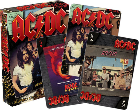 AC/DC ALBUMS PLAYING CARDS - AC/DC ALBUMS PLAYING CARDS ((Collectibles))