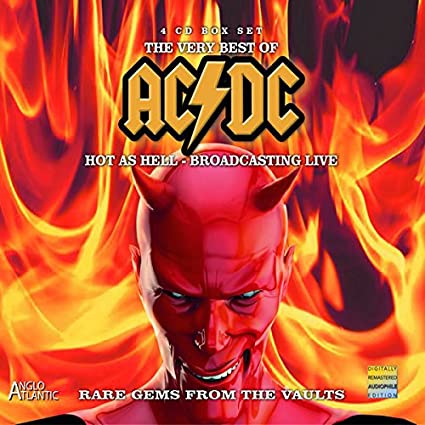 AC/DC - The Very Best of AC/DC: Hot as Hell - Broadcasting Live in the Bon Scott Era 1977-1979 (4 CD) ((CD))