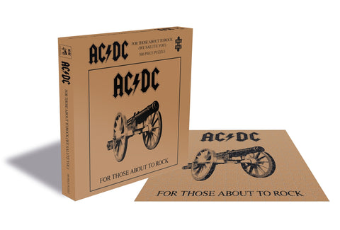 Ac/Dc - For Those About To Rock (500 Piece Jigsaw Puzzle) ((Jigsaw Puzzle))