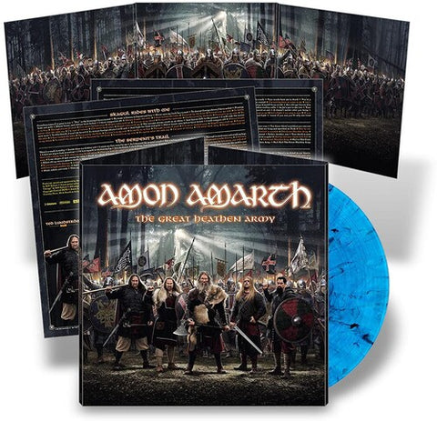 Amon Amarth - The Great Heathen Army (Gatefold LP Jacket, Colored Vinyl, Blue Smoke) ((Vinyl))