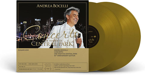 Andrea Bocelli - Concerto: One Night In Central Park - 10th Anniversary [Gold 2 LP] ((Vinyl))