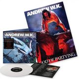 Andrew W.K. - God Is Partying (Parental Advisory Explicit Lyrics, Colored Vinyl, White, Poster) ((Vinyl))