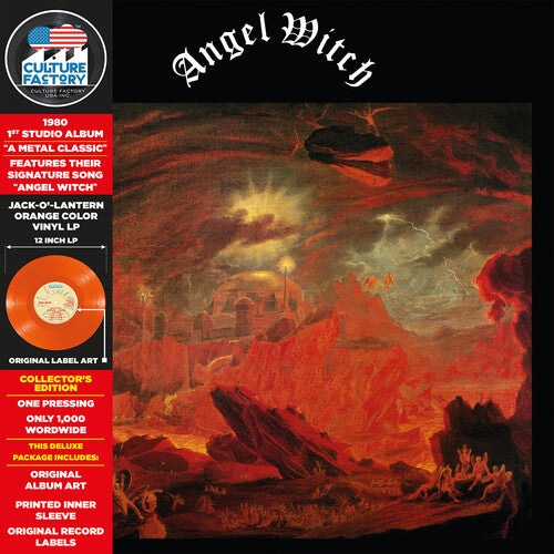 Angel Witch - Angel Witch (Jack-o'-Lantern Orange Colored Vinyl) ((Vinyl))