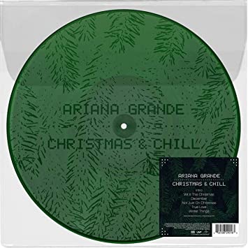 Ariana Grande - Christmas & Chill (Dark Green Picture Disc Vinyl EP with Exclusi ((Vinyl))