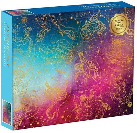 Astrology - Astrology 1000 Piece Foil Puzzle ((Puzzle))