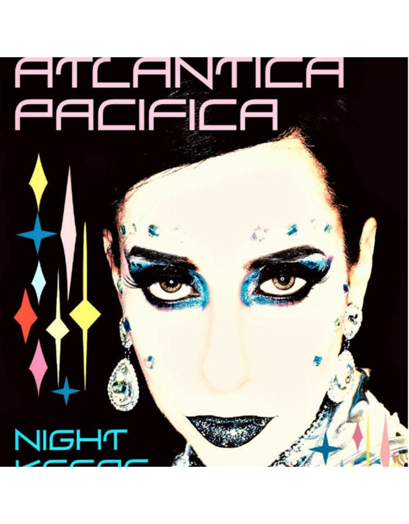 Atlantica Pacifica - Night Keeps Us Alive LP (Poster, Sticker, signed) ((Vinyl))