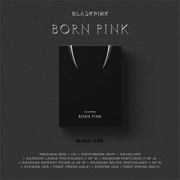 BLACKPINK - BORN PINK [Standard CD Boxset – Version B / BLACK] ((CD))
