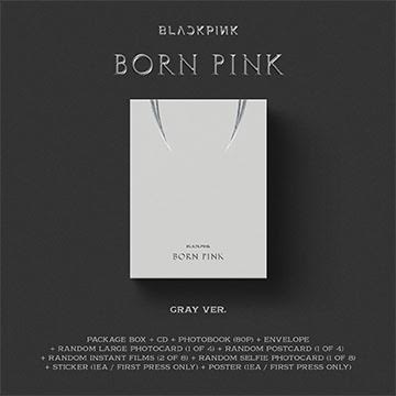 BLACKPINK - BORN PINK [Standard CD Boxset – Version C / GRAY] ((CD))