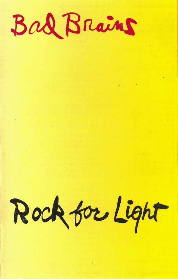 Bad Brains - Rock For Light (Yellow Cassette) ((Cassette))