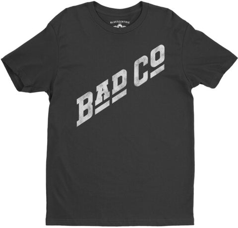 Bad Company - Bad Company Logo Black Lightweight Vintage Style T-Shirt (Large) ((Apparel))