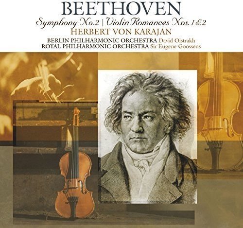 Beethoven / Herbert Von Karajan - Beethoven: Symphonies 2 / Violin Romances 1 & 2 ((Vinyl))
