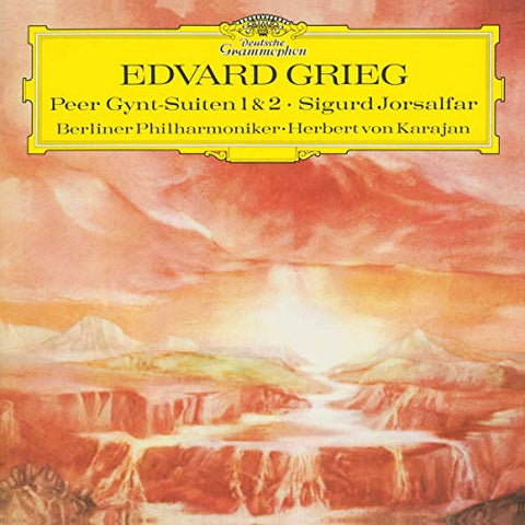 Berliner Philharmoniker,Herbert Karajan - Grieg: Peer Gynt Suite No.1, Op.46; Suite No.2, Op.55; Sigurd Jo ((Vinyl))