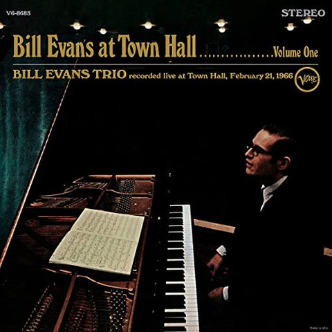 Bill Evans - At Town Hall, Volume One (Verve Acoustic Sounds Series) [LP] ((Vinyl))
