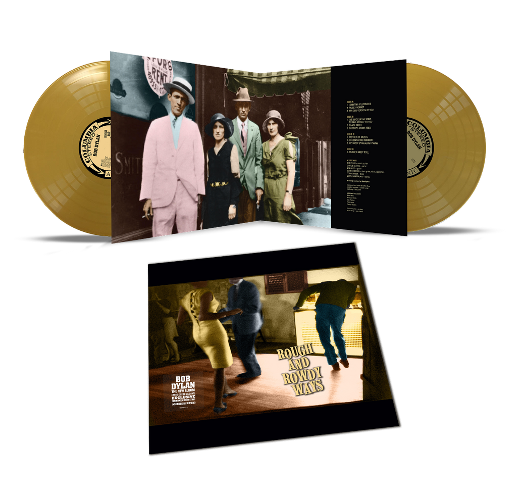 Bob Dylan - Rough and Rowdy Ways (INDIE EXCLUSIVE: 2 GOLD Discs, 180G, printed inner sleeves, gatefold, with D/L Card) ((Vinyl))
