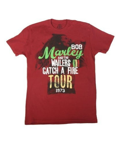 Bob Marley - Zion Rootswear Bob Marley Caf Tour Red M ((Apparel))