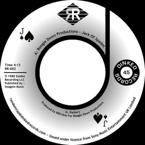 Boogie Down Productions - Jack Of Spades / Instrumental ((Vinyl))