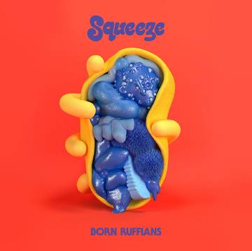 Born Ruffians - SQUEEZE (TRANSPARENT CLOUDY RED VINYL) ((Vinyl))