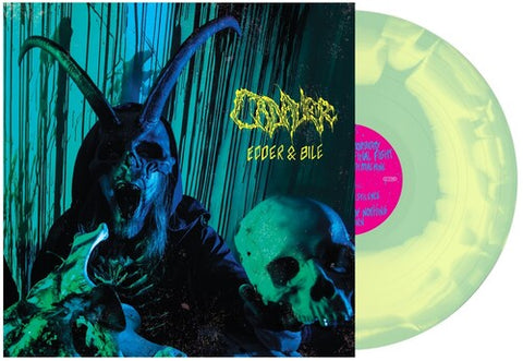 Cadaver - Edder & Bile (Mint Green / Yellow Swirl Vinyl) (Limited Edition) ((Vinyl))