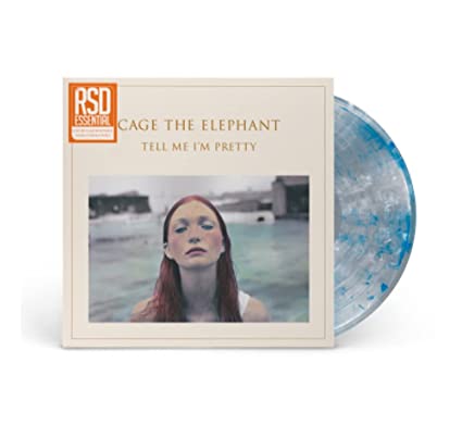 Cage the Elephant - Tell Me I'm Pretty (Limited Edition, Clear with White And Blue Swirls Colored Vinyl) ((Vinyl))