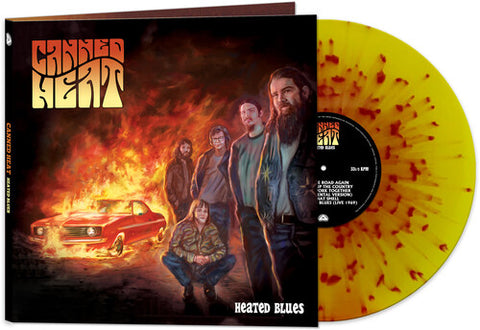Canned Heat - Heated Blues (red & Yellow Splatter) (Colored Vinyl, Red, Yellow, Gatefold LP Jacket, Remastered) ((Vinyl))