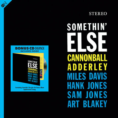 Cannonball Adderley - Somethin' Else [Limited 180-Gram Vinyl With Bonus Tracks & Bonus CD] [Import] ((Vinyl))