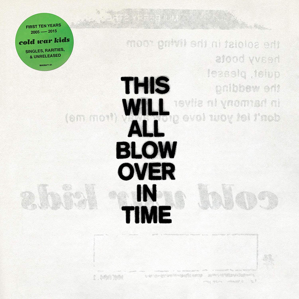 Cold War Kids - This Will All Blow Over In Time [2 LP][Translucent Yellow] ((Vinyl))
