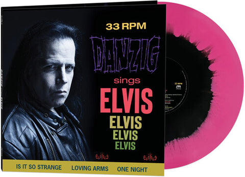 Danzig - Sings Elvis (Pink & Black Haze Vinyl) (Colored Vinyl, Pink, Black) ((Vinyl))