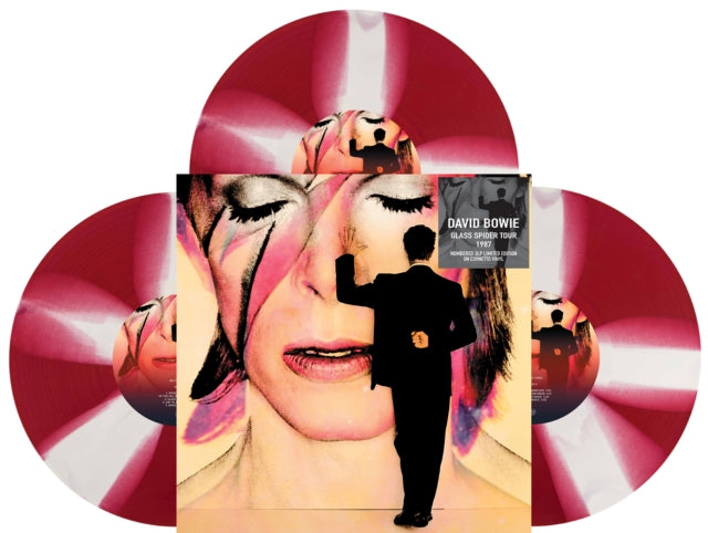 David Bowie - Glass Spider Tour (Red and White Colour Vinyl) ((Vinyl))