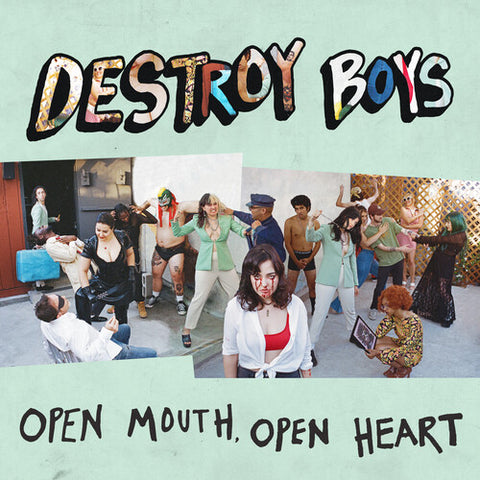 Destroy Boys - Open Mouth, Open Heart (Pink Vinyl) (Colored Vinyl, Pink, Indie Exclusive) ((Vinyl))