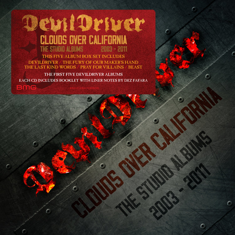 DevilDriver - Clouds Over California : The Studio Albums 2003 – 2011 ((CD))