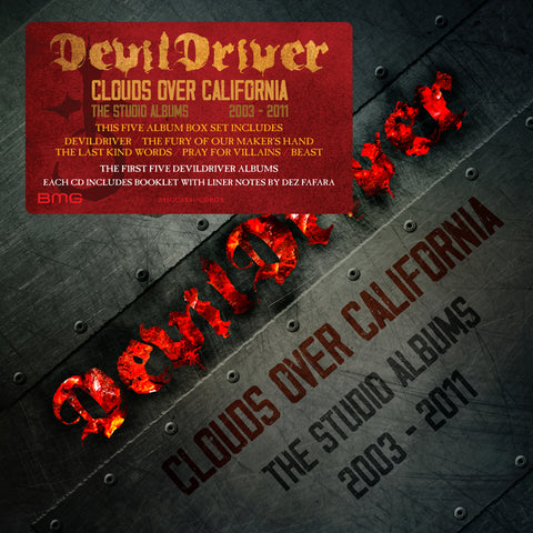 DevilDriver - Clouds Over California : The Studio Albums 2003 – 2011 ((CD))