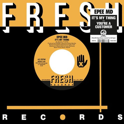 EPMD - It's My Thing / You're A Customer [Explicit Content] (7" Single) ((Vinyl))