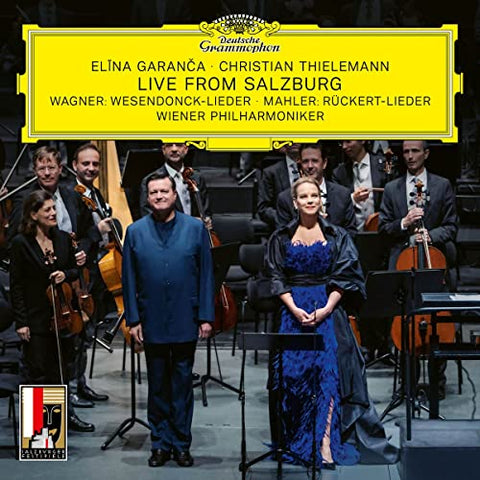 Elina Garanca/Christian Thielemann/Wiener Philharm - Live From Salzburg - Wagner: Wesendonck-Lieder/Mahler: Ruckert-Liede ((CD))