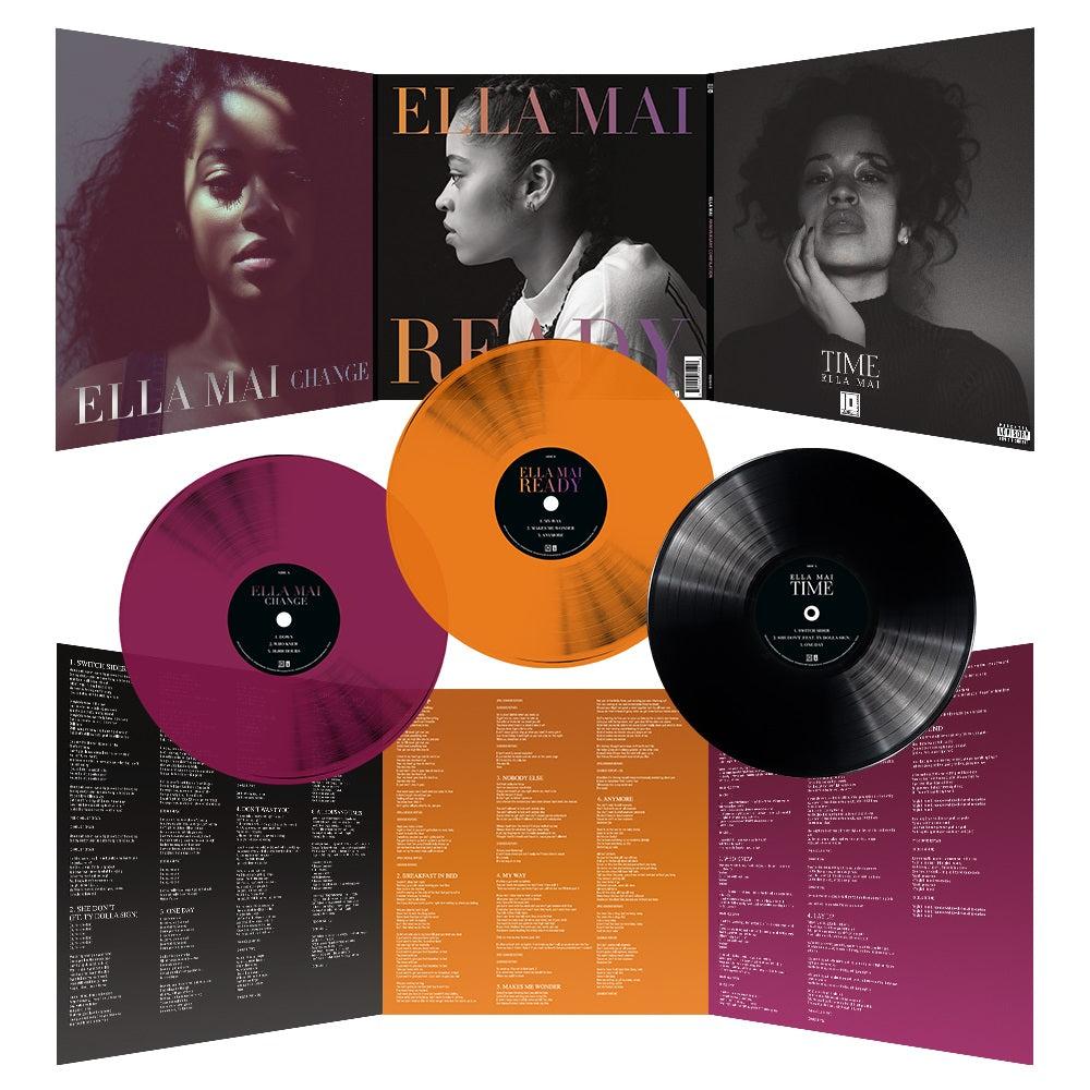 Ella Mai - Time Change Ready - Anniversay Vinyl [Black LP/Violet LP/Orange LP] ((Vinyl))