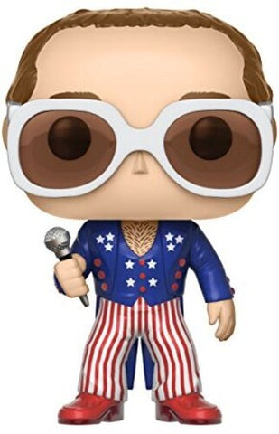 Elton John - Funko POP! ROCKS - Elton John (Red, White & Blue) ((Toys))