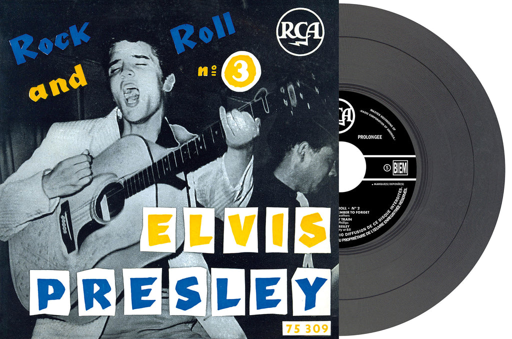 Elvis Presley - Rock and Roll - RCA #3 (Black 7" vinyl EP) ((Vinyl))