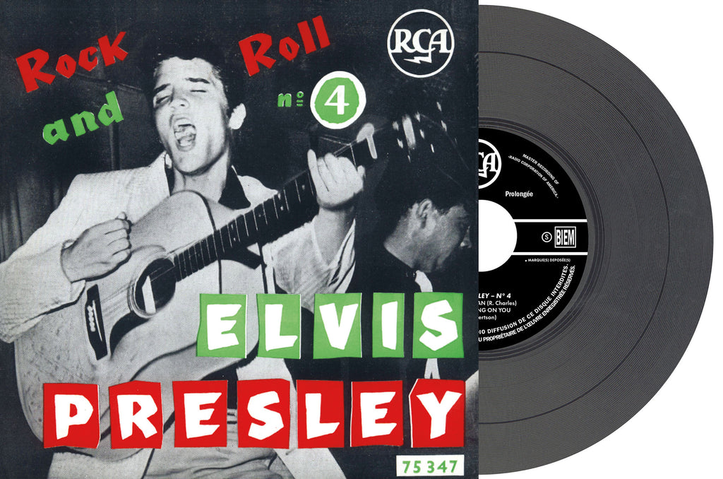 Elvis Presley - Rock and Roll - RCA #4 (Black 7" vinyl EP) ((Vinyl))