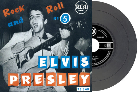 Elvis Presley - Rock and Roll - RCA #5 (Black 7" vinyl EP) ((Vinyl))