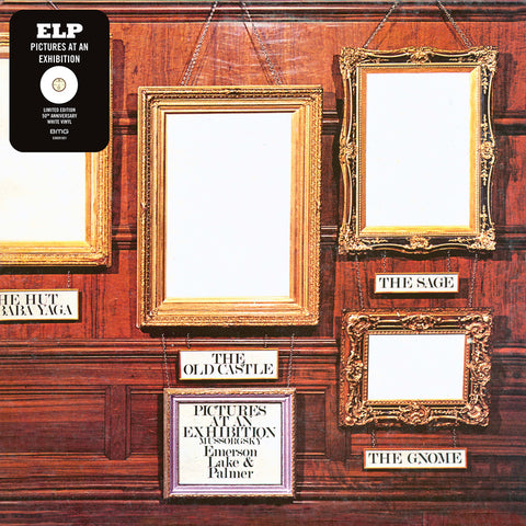 Emerson, Lake & Palmer - Pictures At an Exhibition (White Vinyl) ((Vinyl))
