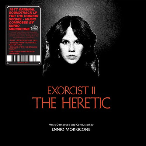 Ennio Morricone - Exorcist II: The Heretic (Original Soundtrack) Limited Ed. Orange/Black Swirl vinyl ((Vinyl))